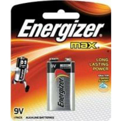 Energizer Max 9V Battery - The Base Warehouse