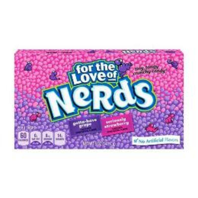 Wonka Nerd Grape & Strawberry Box - 141g