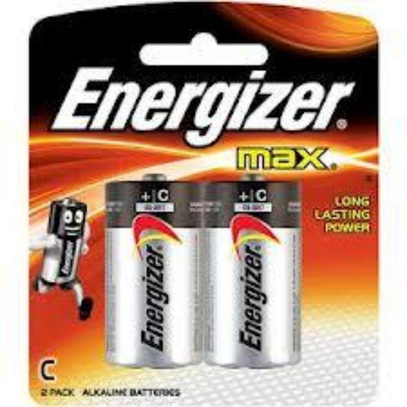 2 Pack Energizer Max C Battery - The Base Warehouse
