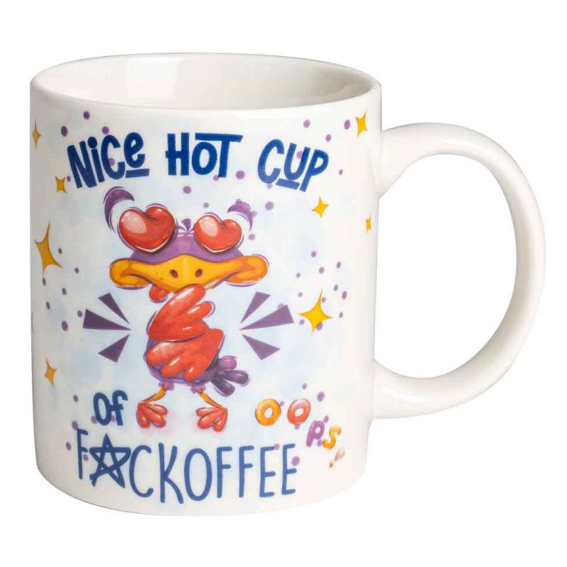 Nice Hot Cup of FCkoffee Novelty Mug - 354ml
