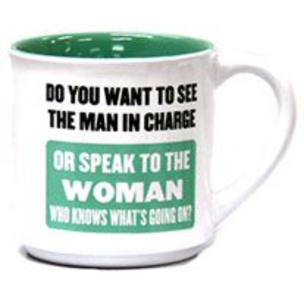 Ceramic Woman That Know Whats Going On Coffee Mug - 250ml