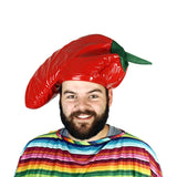 Load image into Gallery viewer, Red Chilli Adult Costume Hat - One Size Fits Most
