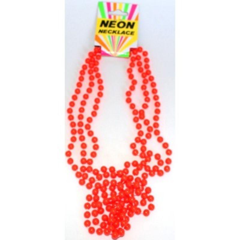 Neon Orange Beads