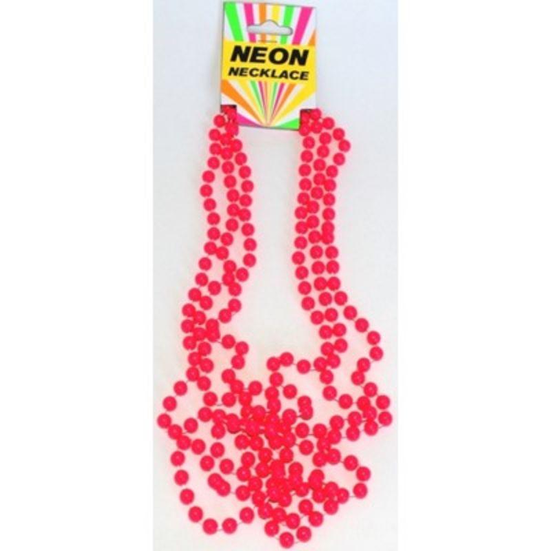 Neon Pink Beads