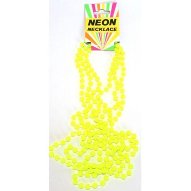 Neon Yellow Beads