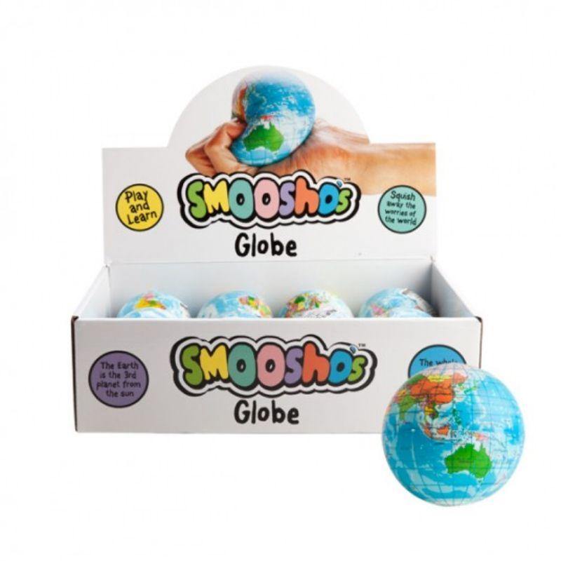 Smooshos Globe Ball - 8cm - The Base Warehouse