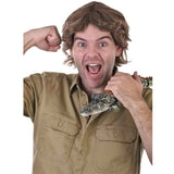 Load image into Gallery viewer, Crikey Crocodile Hunter Brown Wig - Adult One Size
