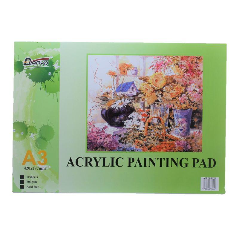 A5 Oil and Acrylic Pad 300gsm - 10 Sheets