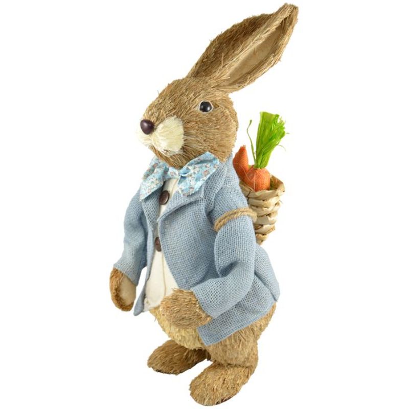 Straw Peter Rabbit with Backpack - 23cm x 54cm | The Base Warehouse