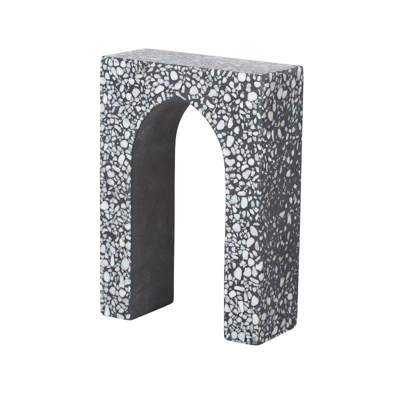 Black Carmen Terrazzo Sculpture - 14cm x 20cm