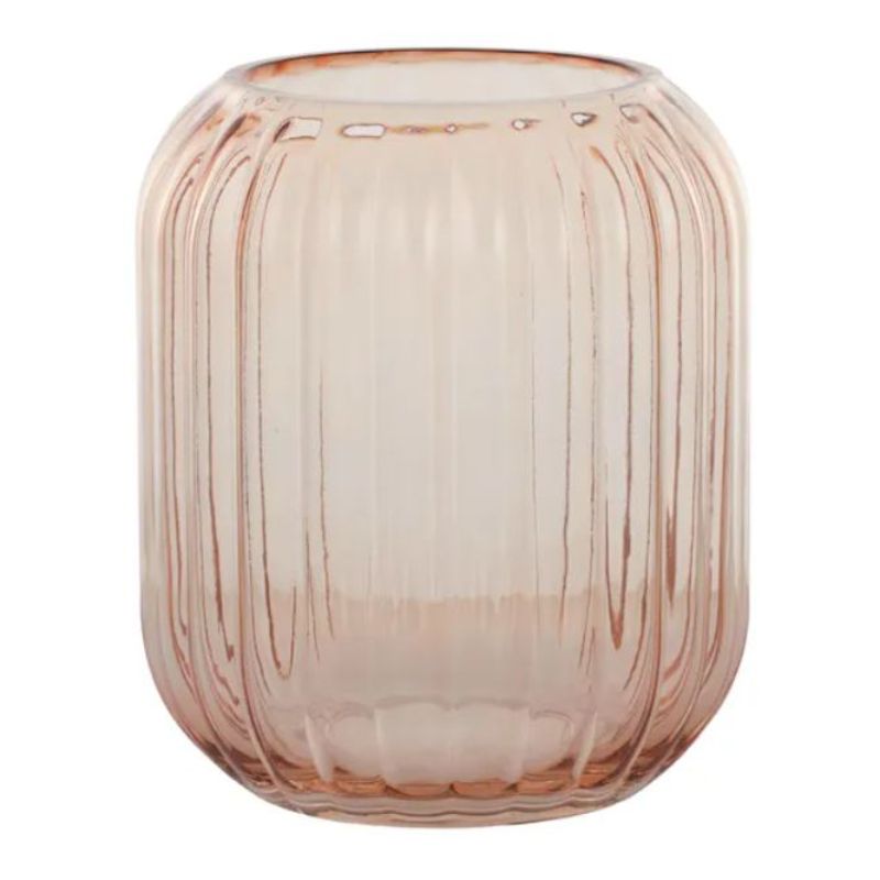 Rose Lonnie Glass Vase - 17cm x 20cm