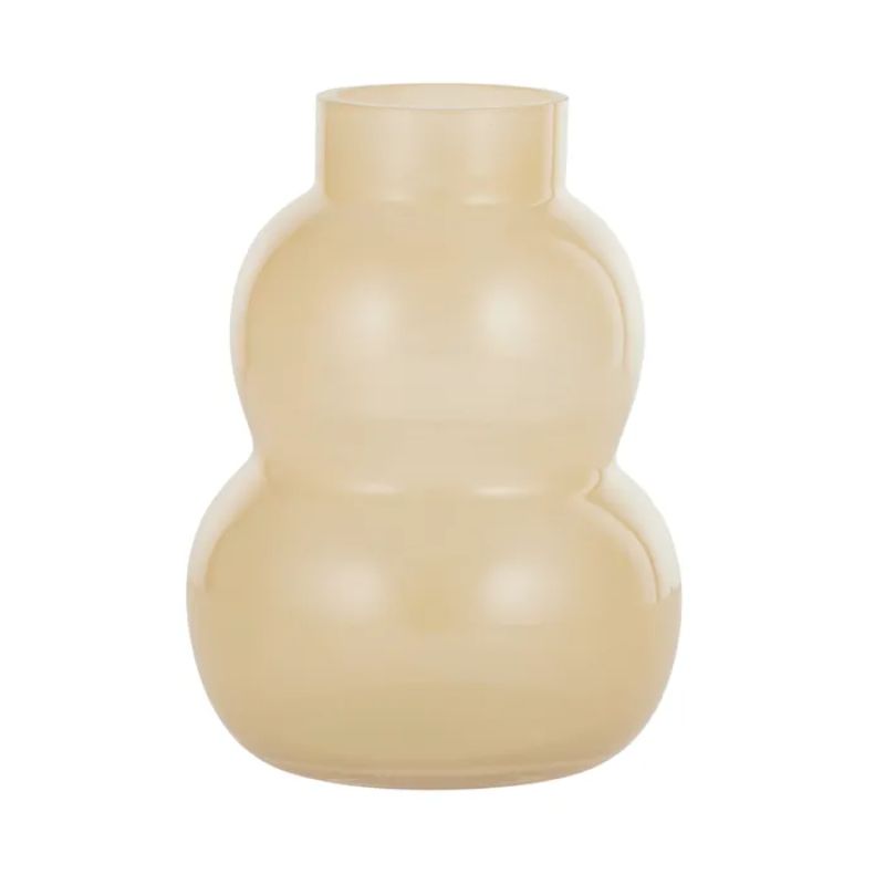 Milky Lemon Elvira Glass Vase - 15cm x 20cm