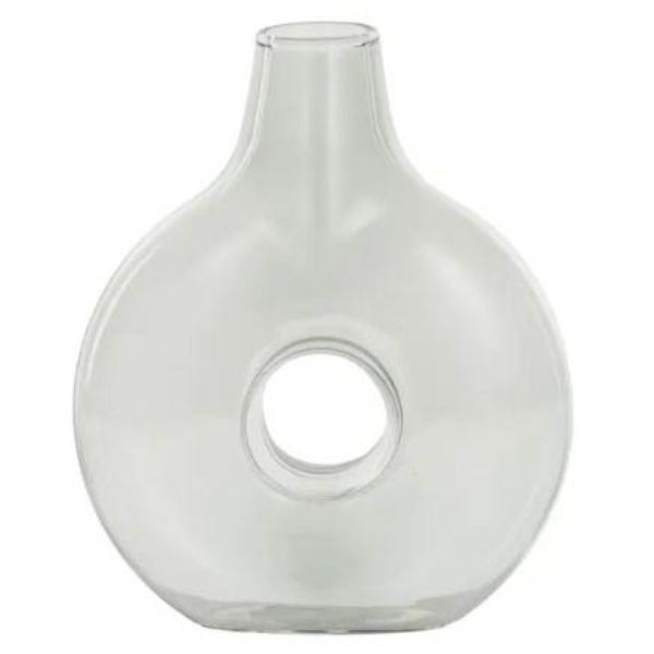 Mint Gretel Glass Vase - 11cm x 5cm x 18cm