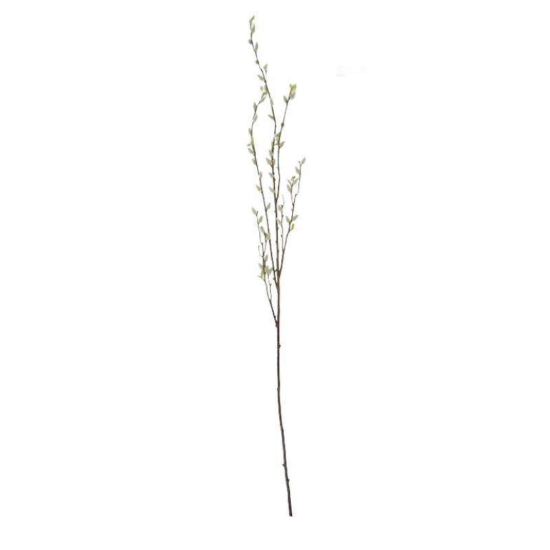 Natural Willow Bud Real Touch Stem - 136cm