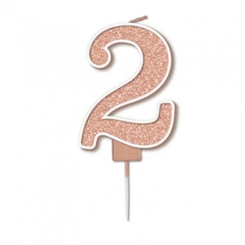 Sparkling Fizz Rose Gold #2 Candle - 7.5cm