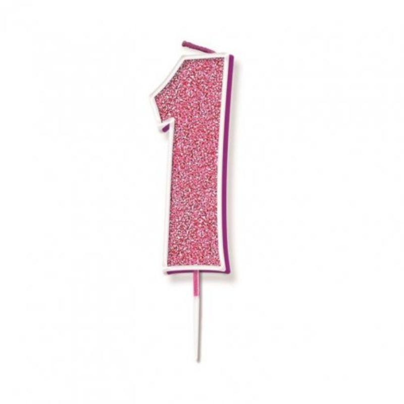 Sparkling Fizz Pink #1 Candle - 7.5cm