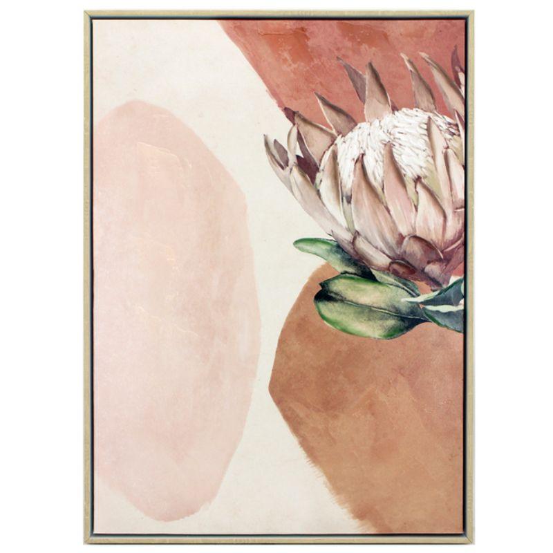 Abstract Protea High Art - 53cm x 73cm