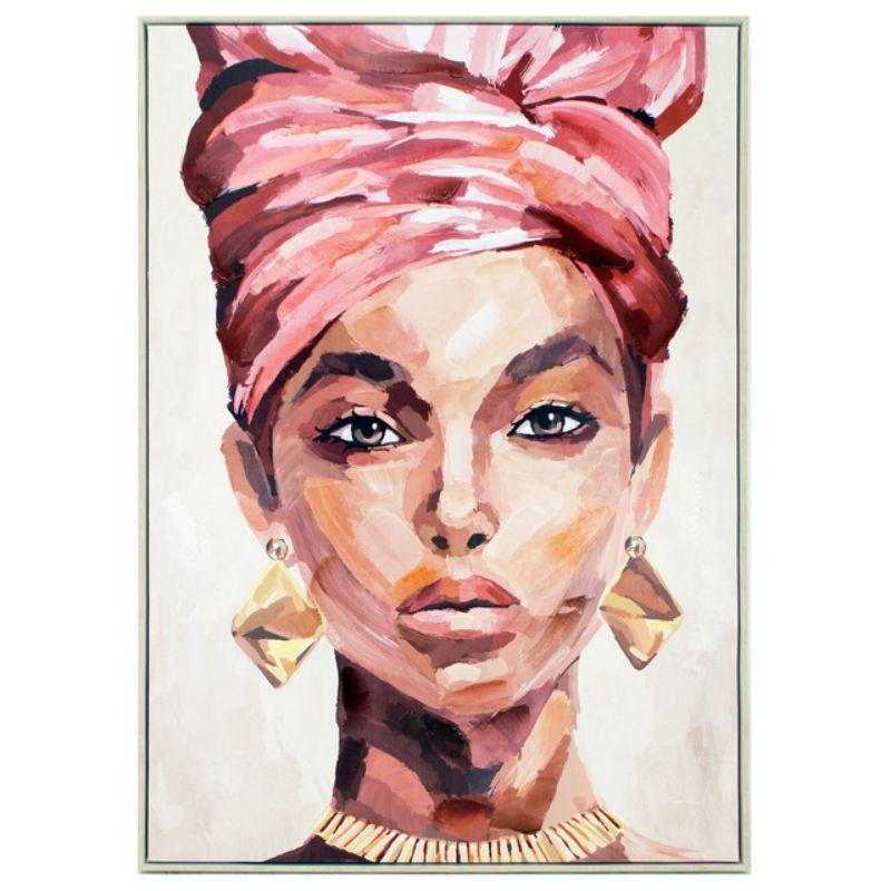 Headwrap Queen Painting - 73cm x 103cm