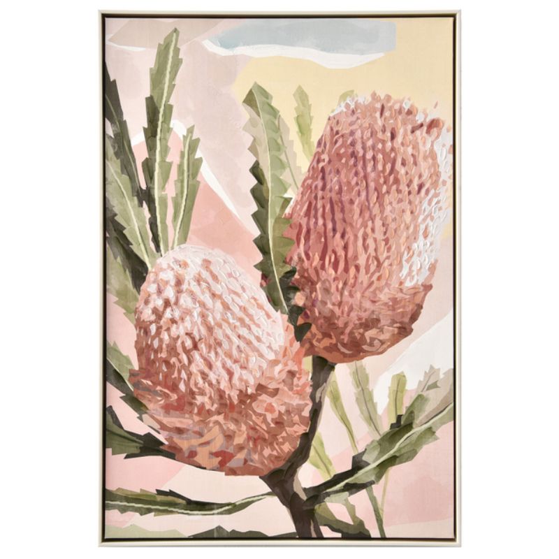 Soft Banksia Painting - 60cm x 90cm