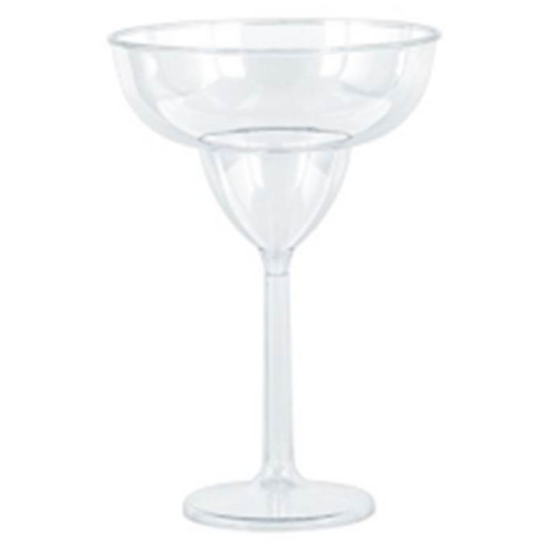 Jumbo Margarita Plastic Wine Glass - 877ml