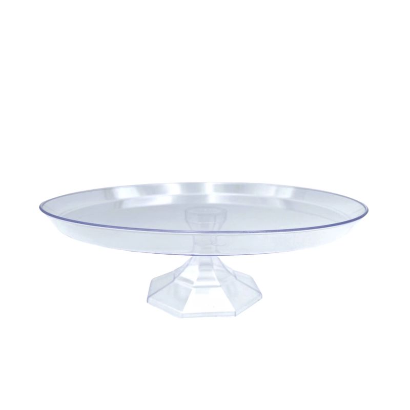 Clear Acrylic Large Cake Stand - 30cm