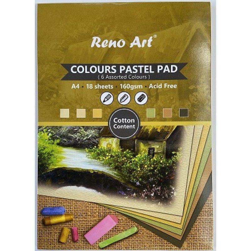 Colour Pastel Pad A4 160gsm - 18 Sheets