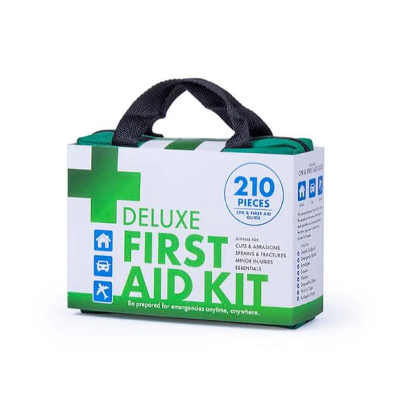 210 Piece Deluxe First Aid Kit