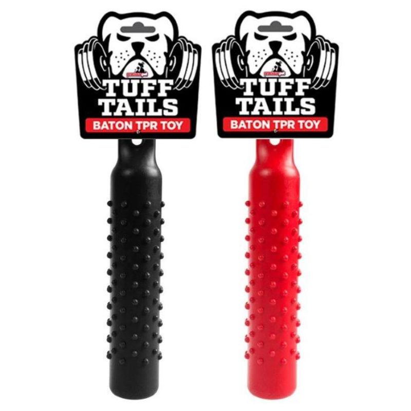 Tuff Tails Baton TPR Pet Toy - 17cm
