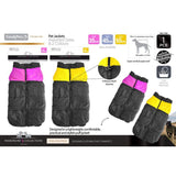 Load image into Gallery viewer, Dog Neon Stripe Zip Jacket
