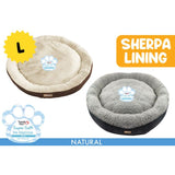 Load image into Gallery viewer, Super Soft Round Large Pet Mat - 80cm x 12cm
