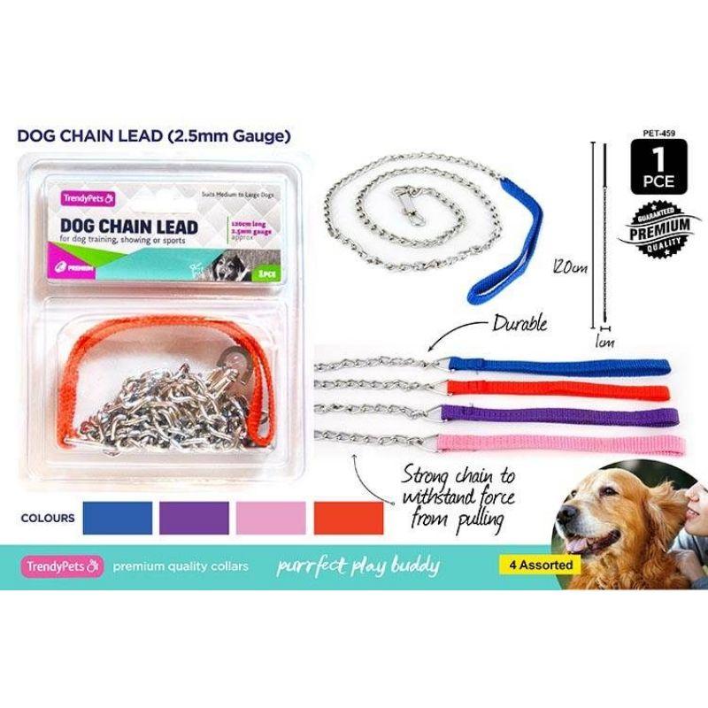 Dog Chain Lead - 2.5mm x 120cm