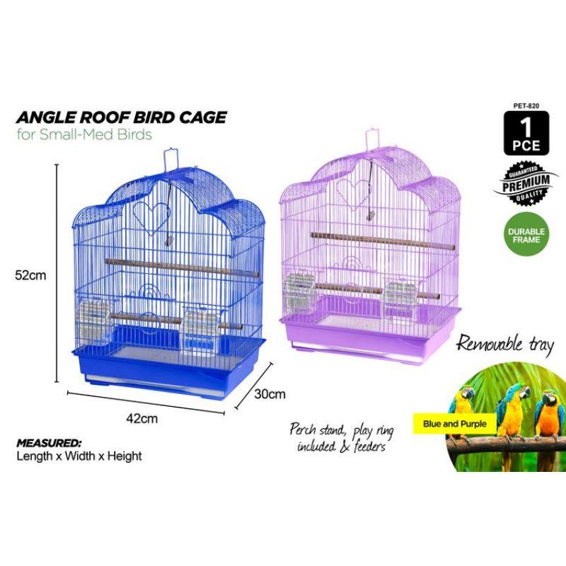 Arched Bird Cage - 42cm x 30cm x 52cm