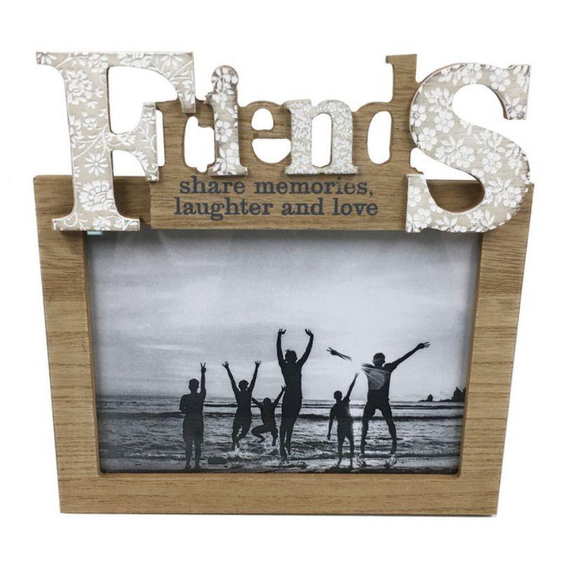 Friends Photo Plaque - 21cm