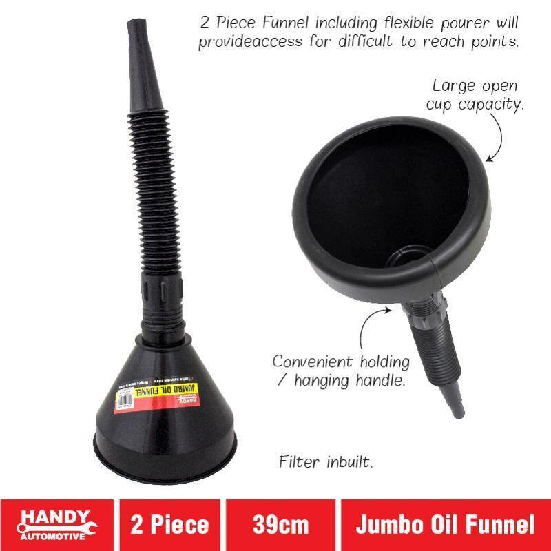 Jumbo Oil Funnel - 39cm - The Base Warehouse