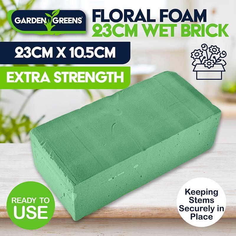 Wet Brick Floral Foam - 23cm x 10.5cm x 7cm