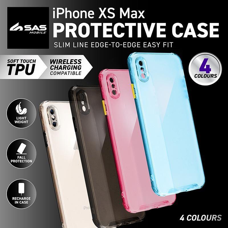 Slimline Profile Transparent Phone Case - iPhone XS Max