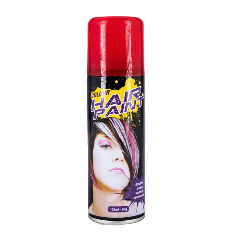 Fluro Red Colour Hair Spray - 125ml