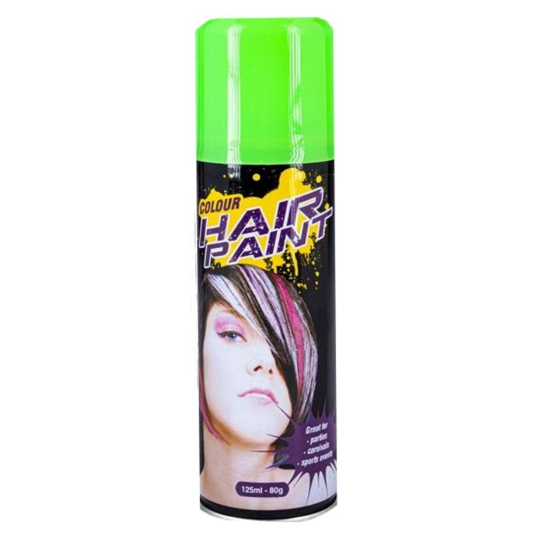 Fluro Green Colour Hair Spray - 125ml