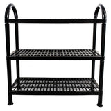 Load image into Gallery viewer, 3 Tier Plastic Shoe Rack - 55cm x 60cm x 21.5cm
