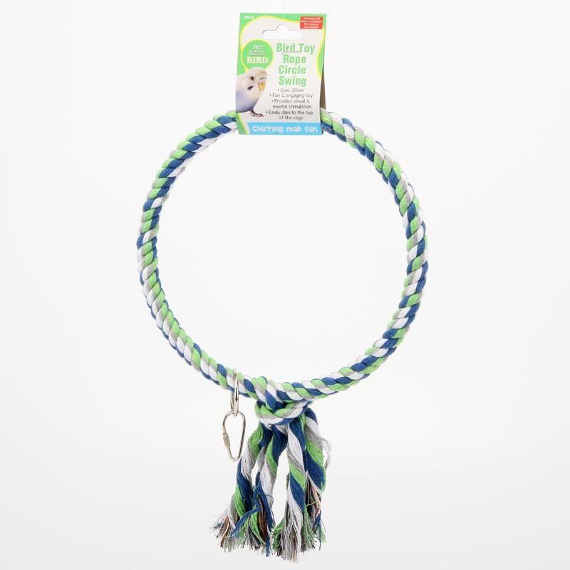 Bird Toy Circle Rope - 20cm