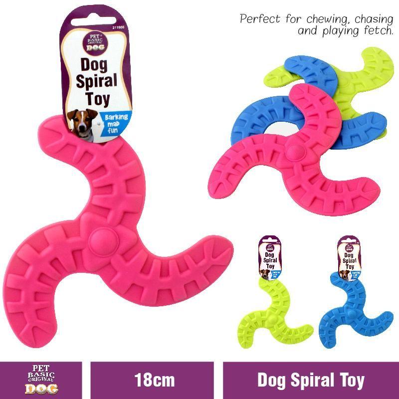 Dog Toy Spiral - 18cm
