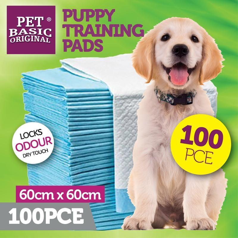 100 Pack Dog Training Pads Large - 60cm x 60cm