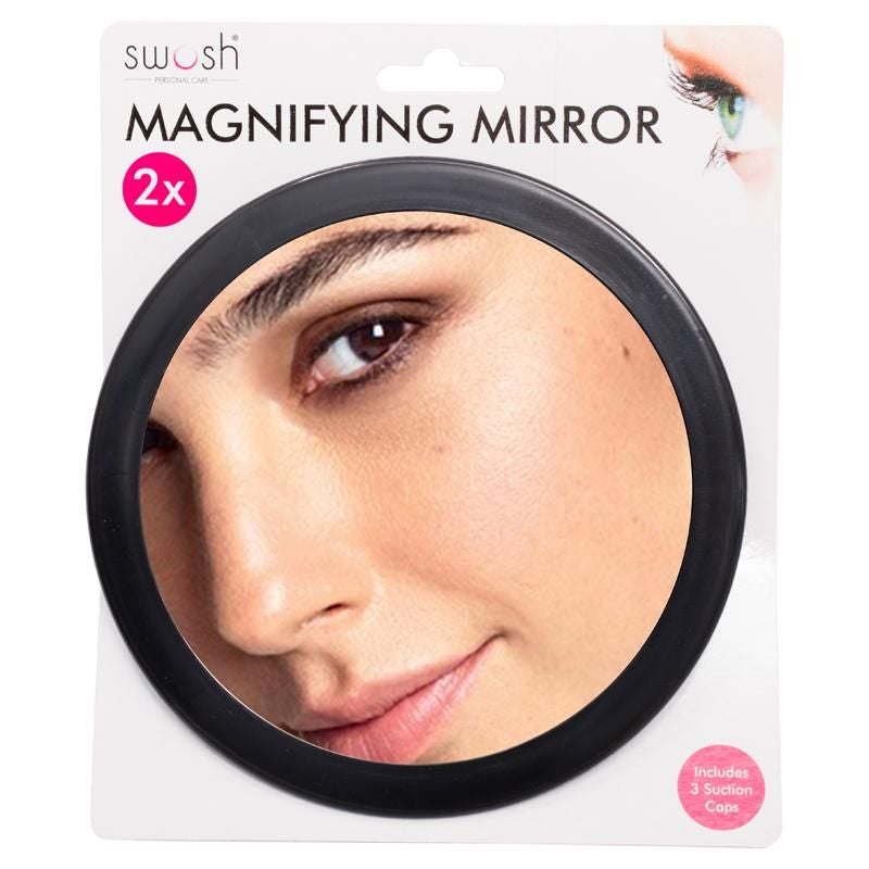 2x Zoom Magnifying Mirror - 16.5cm