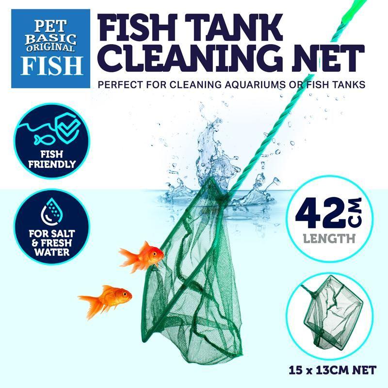 Fish Aquarium Cleaning Net - 42cm