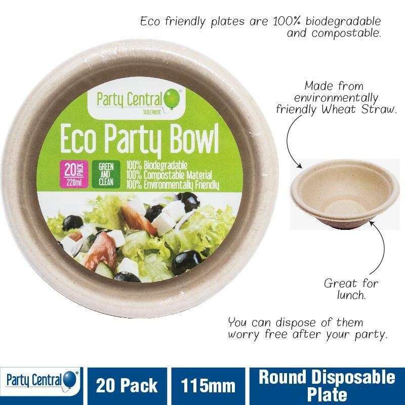 20 Pack Eco Bowls - 220ml