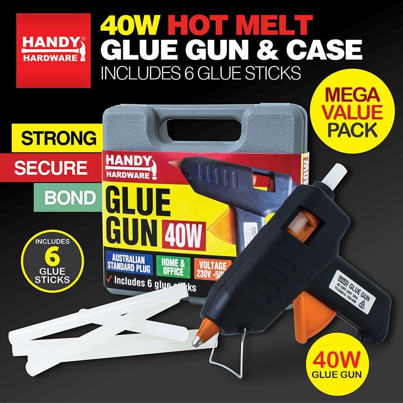 Glue Gun in Case - 40w