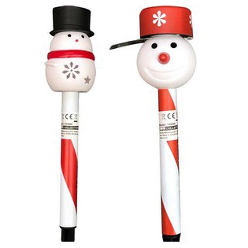 Christmas Snowman Light Solar Stake - 36cm