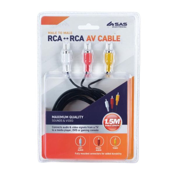 RCA AV Cable - 1.5m