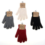 Load image into Gallery viewer, Women Premium Basic Knitted Gloves
