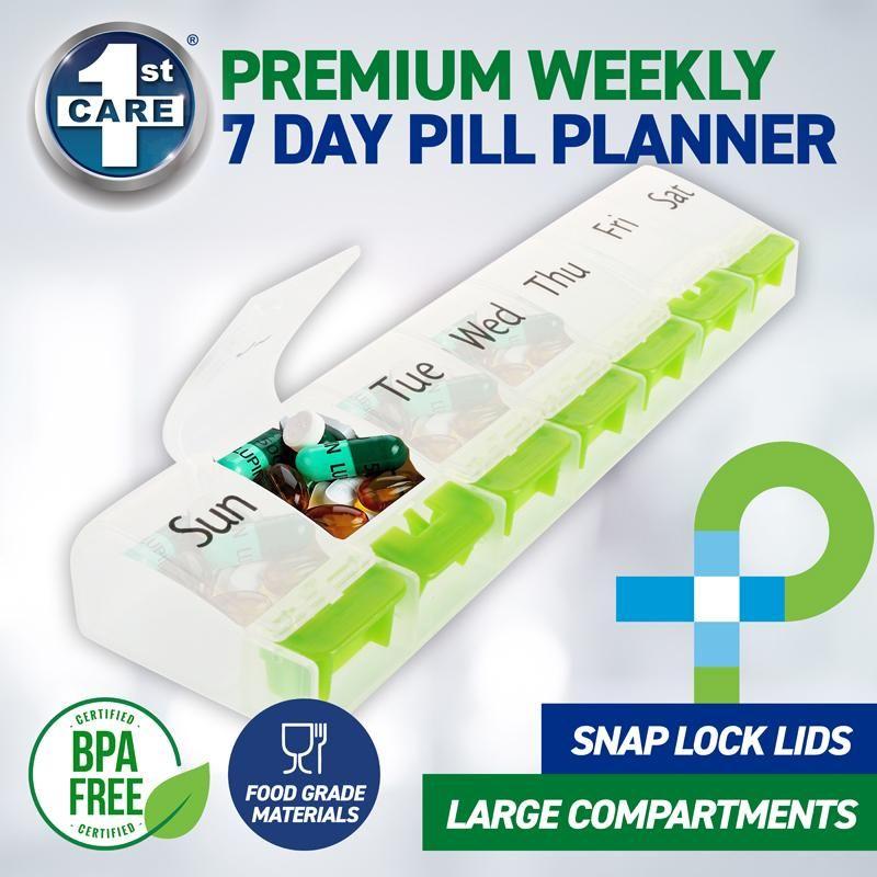 Premium Weekly Pill Organiser
